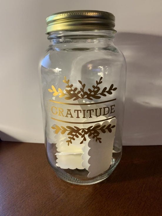 Quart Gratitude Jar