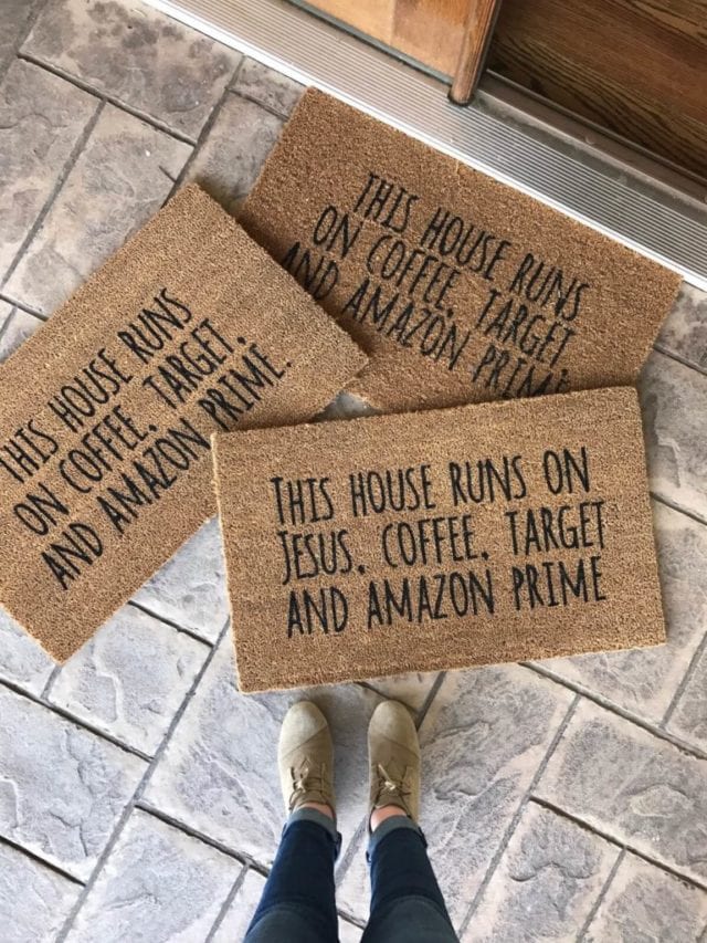 DIY Door Mats