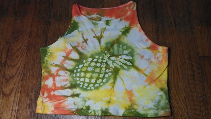 Pineapple Batik Tie Dye shirt