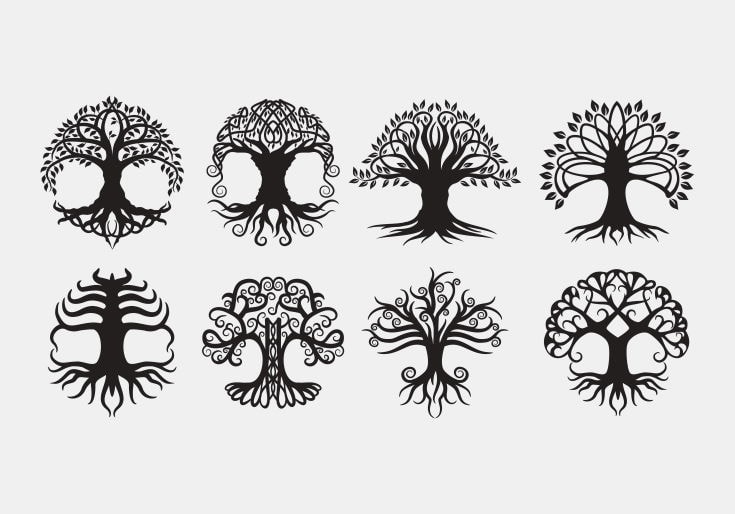 Celtic Tree Vectors