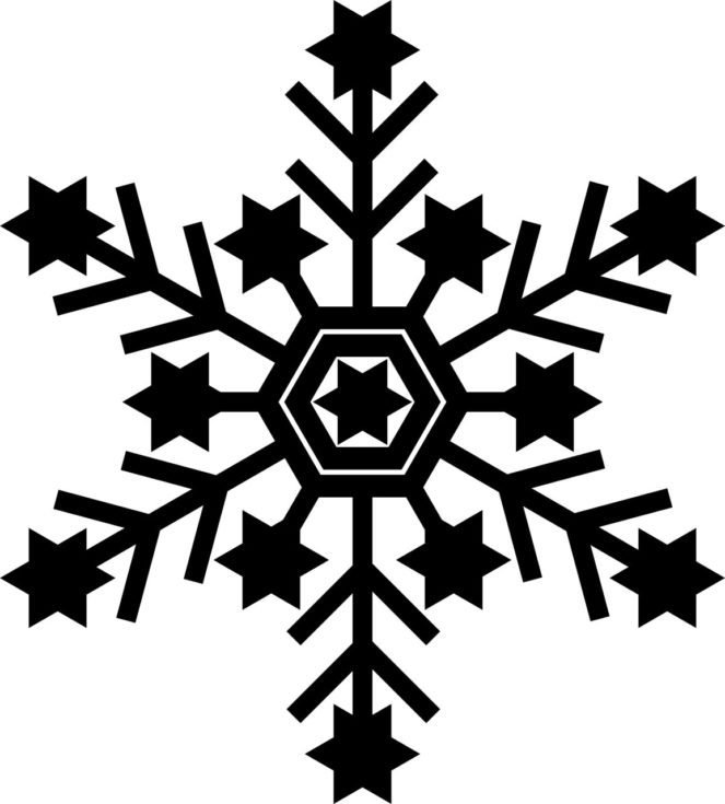 Wooden Snowflake