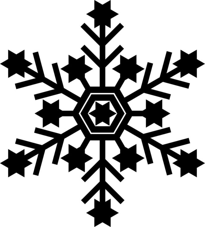 Wooden Snowflake