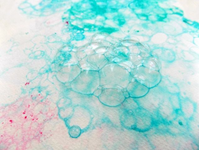 Painting With Bubbles