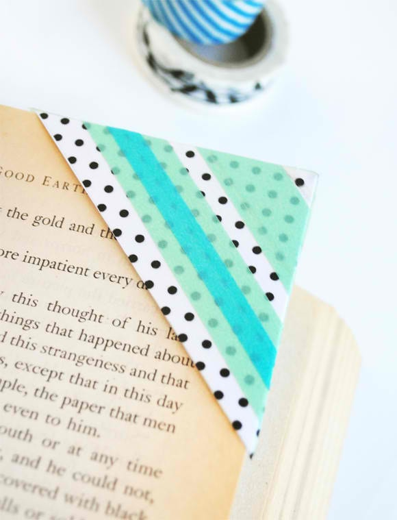 Washi Tape Bookmarks