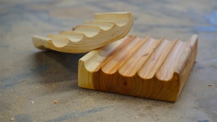 Wood Soap Dish Using a Router