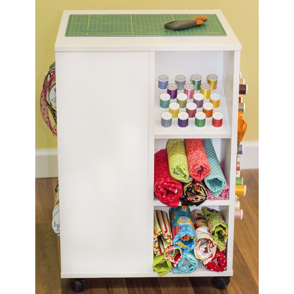 Arrow 4 Sided Thread Ribbon and Storage Cube Craft Table