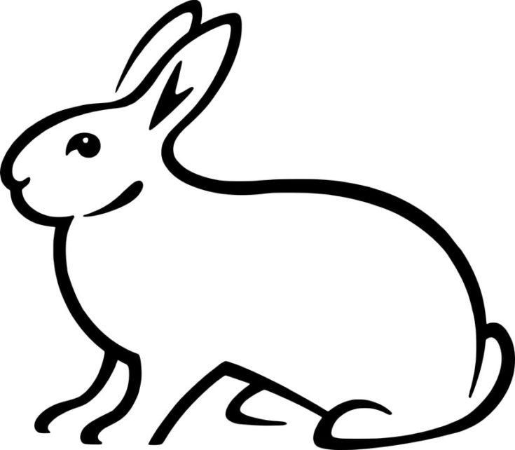 Paperweight Rabbit vector