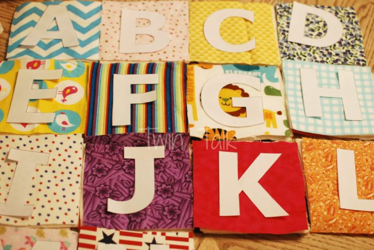 Simple Sew Fabric Letters