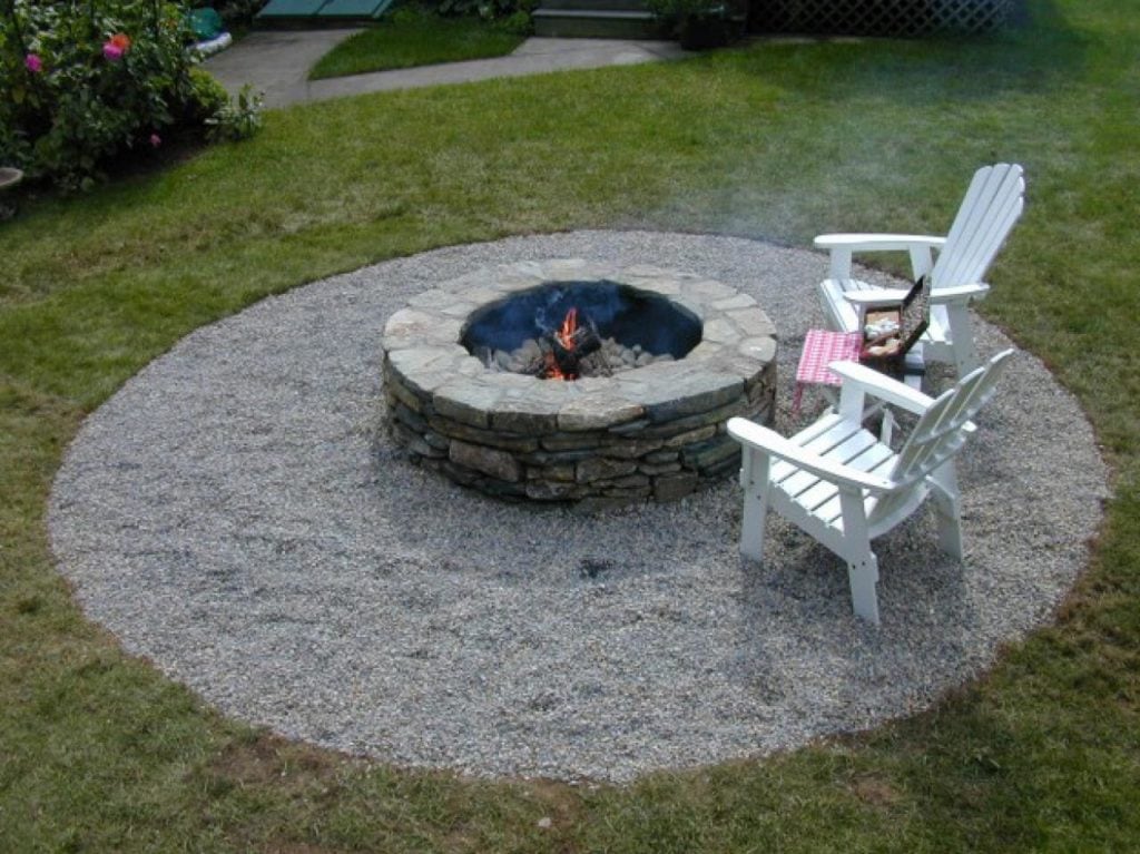 Round Backyard Fire Pit