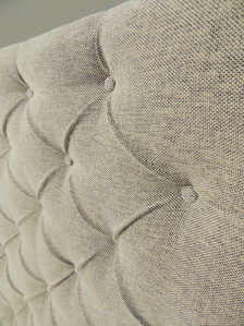 Beautiful buttoned tuffs headboard