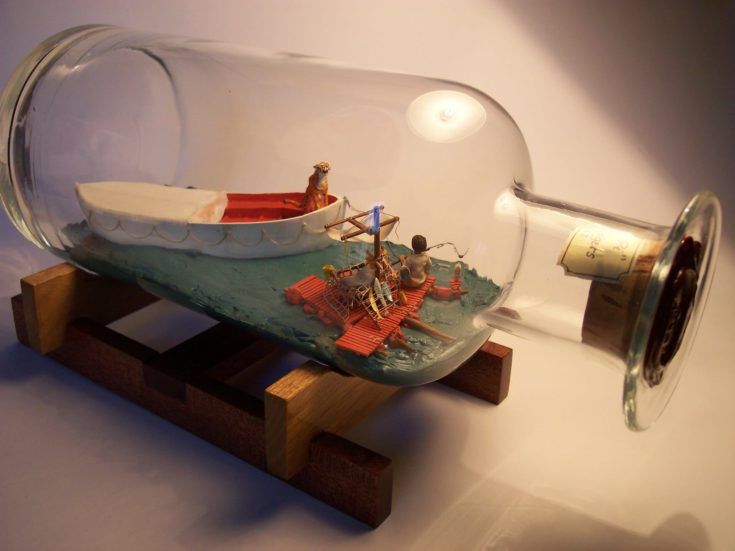 Book Scenes in a Bottle