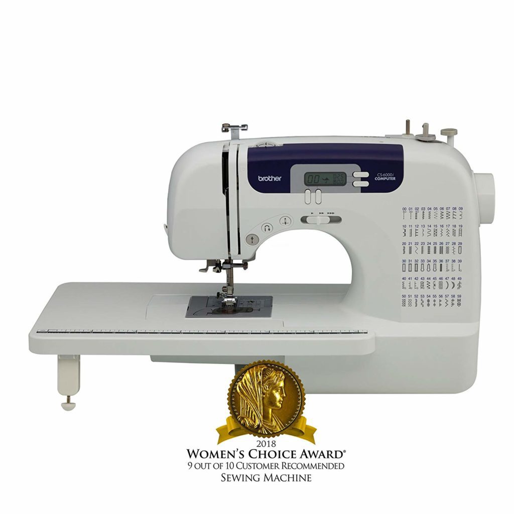 Brother CS6000i 2018 Women's Choice Award Sewing Machine