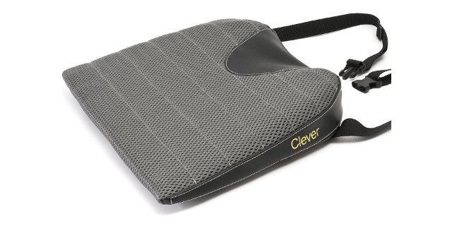 Clever Yellow Car Seat Cushion with Strap