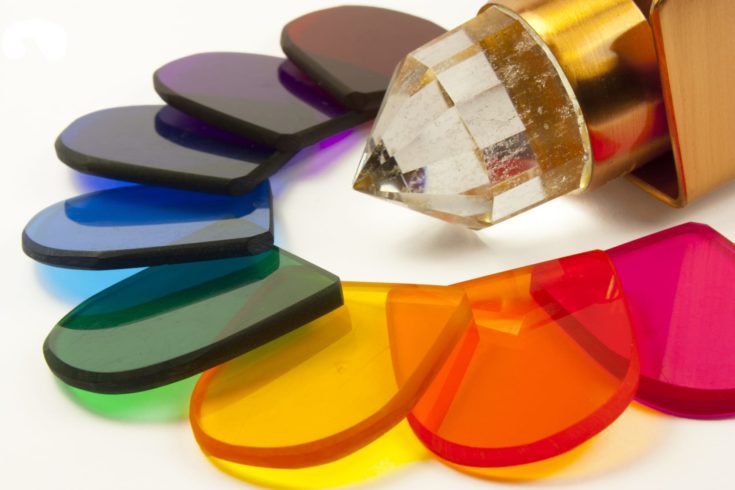 Stained glass windows for color therapy