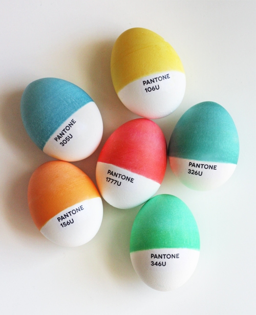 DIY Pantone Eggs