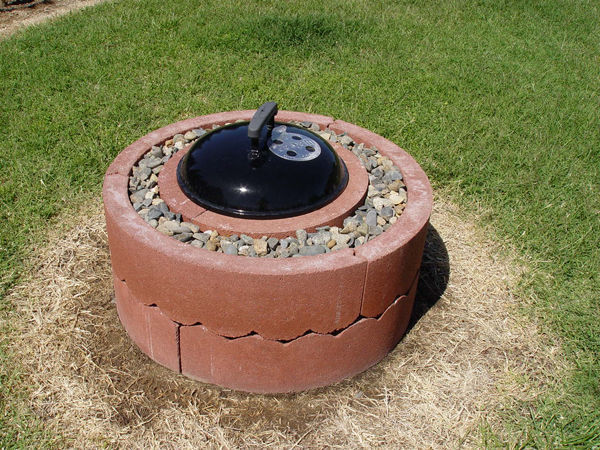 Funky but Practical Fire Pit