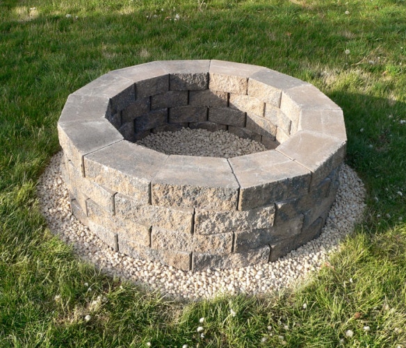 Deep Stone Fire Pit