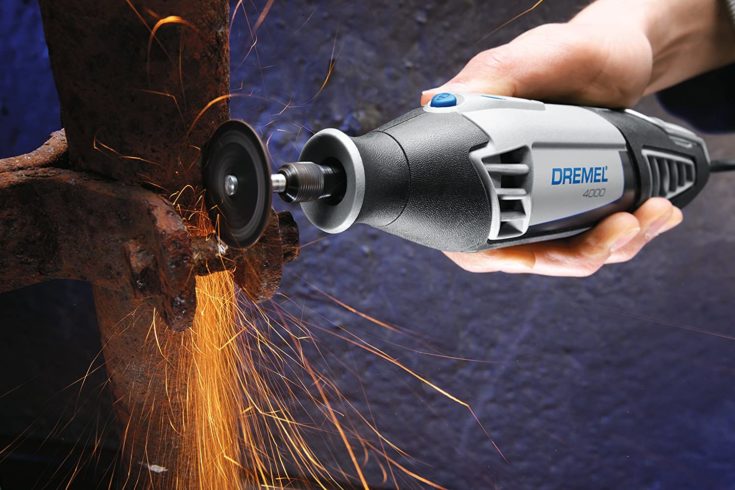Dremel 4000-4/34 Variable Speed Rotary Tool Kit - Engraver, Polisher, and Sander- Perfect for Cutting, Detail Sanding, Engraving, Wood Carving, and Polishing- 4 Attachments & 34 Accessories