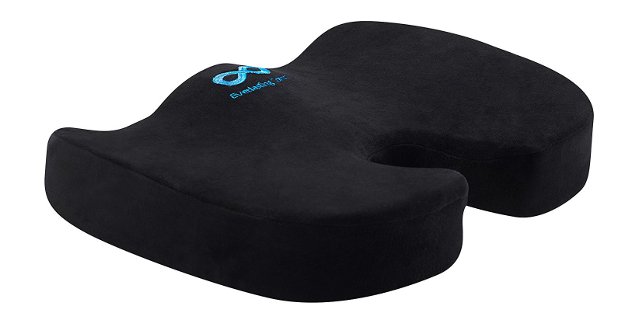 Everlasting Comfort 100% Pure Memory Foam Luxury Seat Cushion