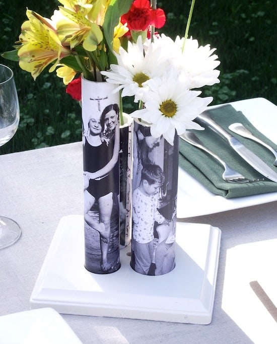 Flower Vases Decoupage