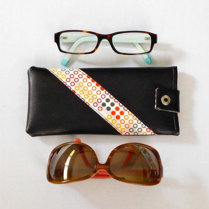 black case with 2 eye glasses