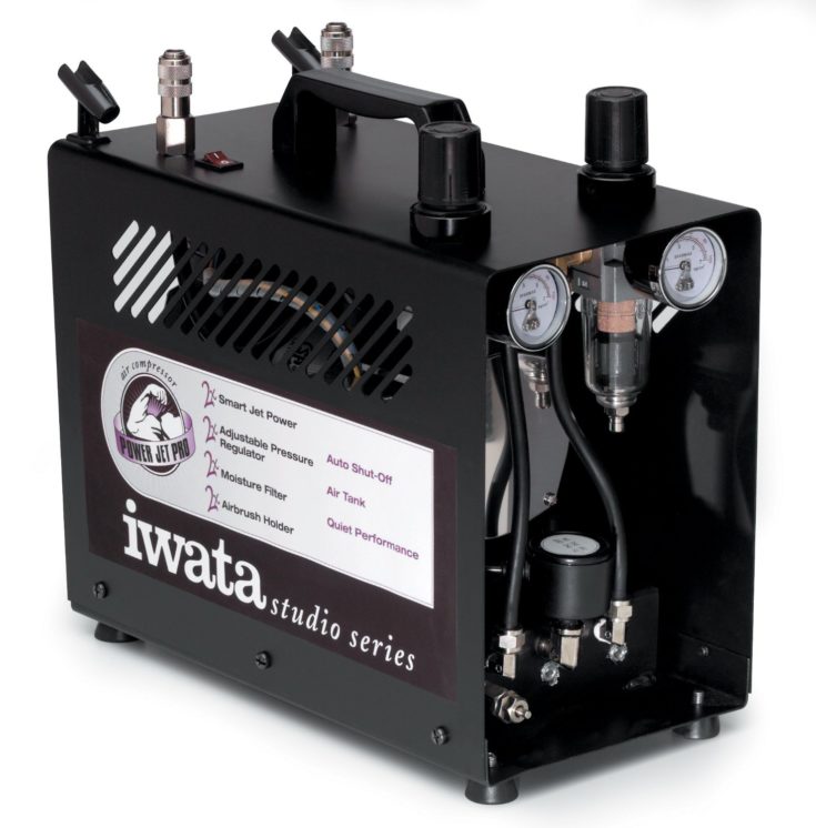 Iwata-Medea Studio Series Power Jet Pro Double Piston Air Compressor