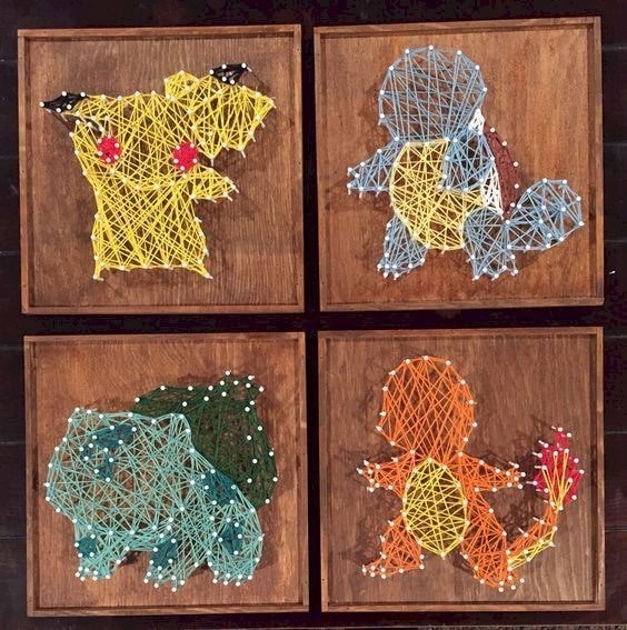 Little Animals string art