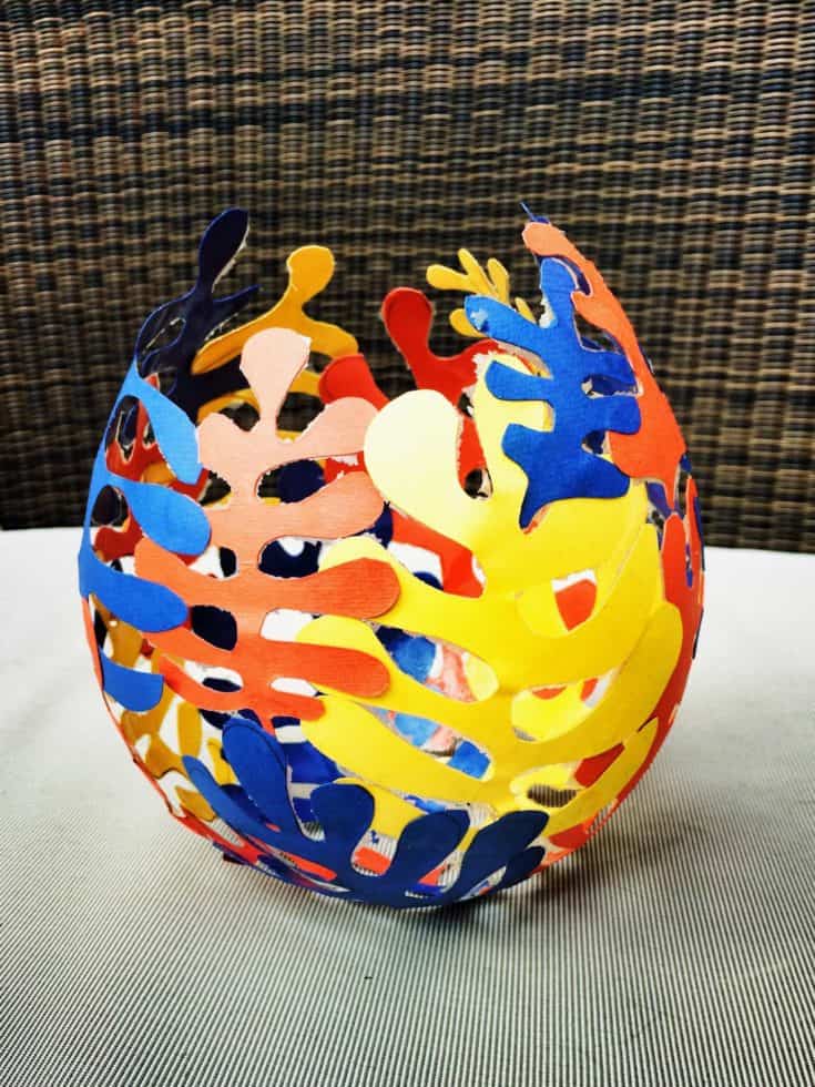 Matisse Inspired Cut Out Egg