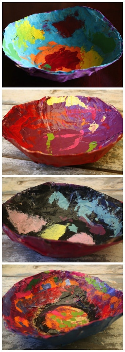 Paper Mache Bowls