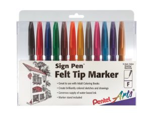 Pentel Felt Tip Sign Pen
