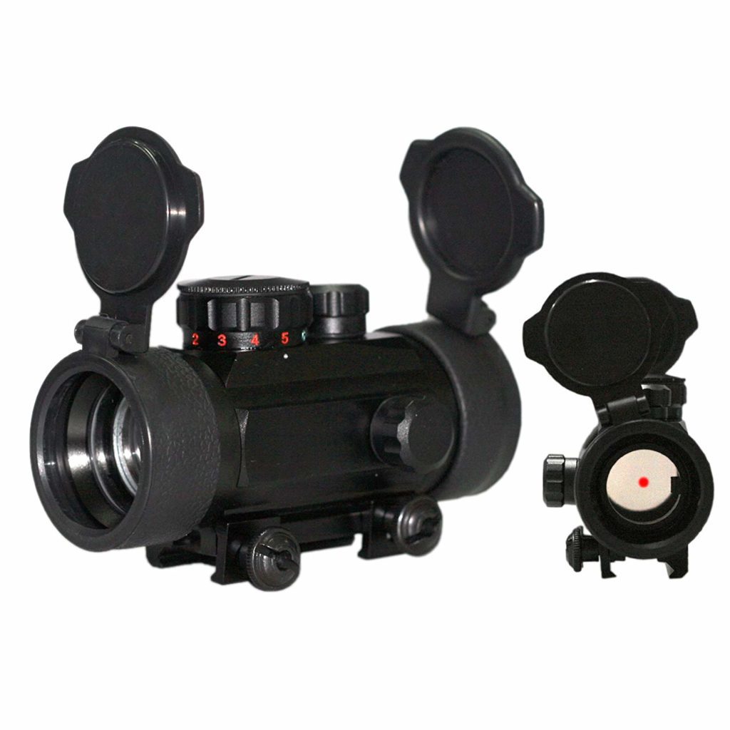 Pinty Holographic Reflex Laser Red Green Dot Sight Scope
