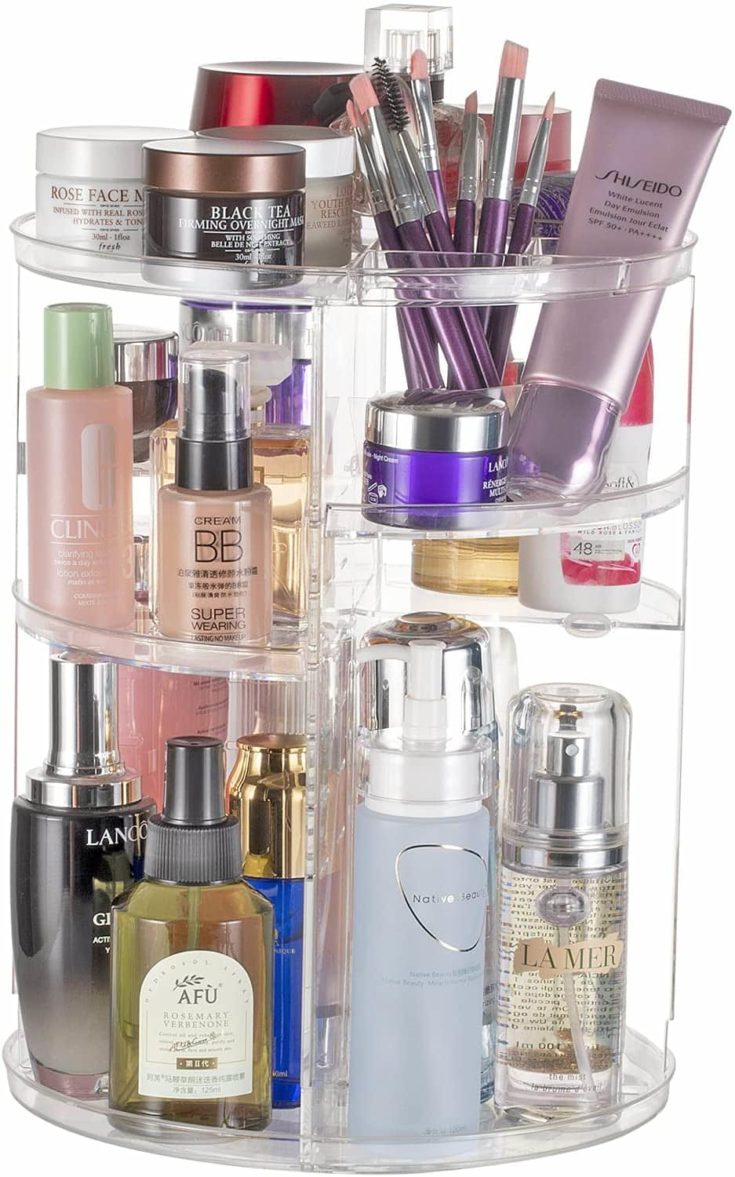 Rotating Makeup Organizer