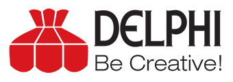Delphi Glass logo