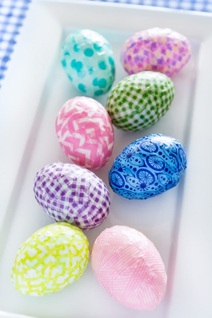 Washi Tape Easter Eggs