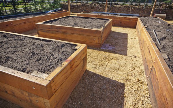 Different Sizes of Wooden Raised Garden Beds