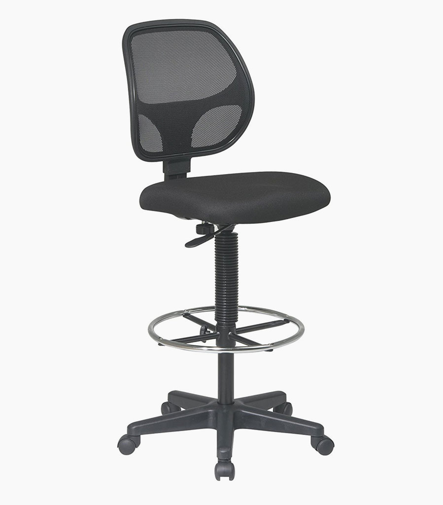 ergonomic Best Ergonomic Drafting Chair For Standing Desk with Dual Monitor