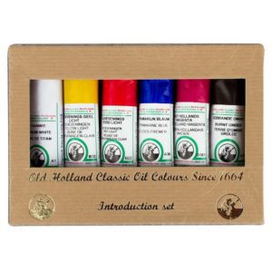 old holland oil paint set for canvas